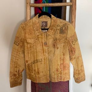 Never worn Double D Ranch cowgirl jacket. Silver buttons